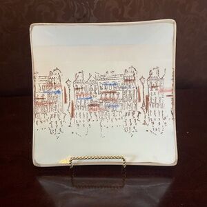 Antica Fornace Ceramiche Da Tavola Venetian Square Plate